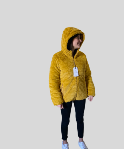 doudoune moutarde réversible esprit de la mer