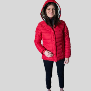 manteau rouge esprit de la mer