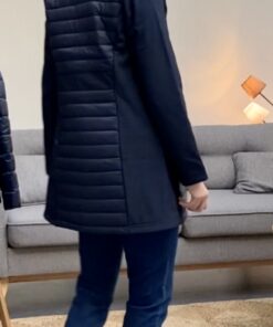 parka mi-longue marine esprit de la mer