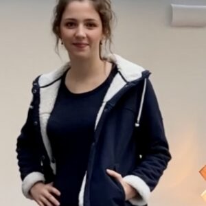 manteau marine intérieur mouton esprit de la mer