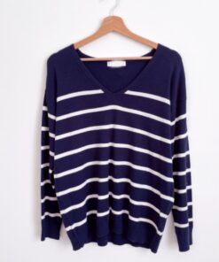 pull marinière col v sarah john