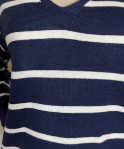 pull marinière col v sarah john