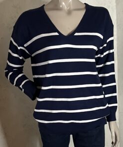 pull marinière col v sarah john