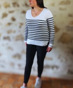 pull maille marinière majesty esprit de la mer