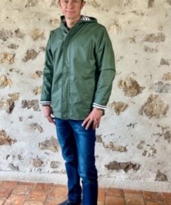 goelette coupe vent, ciré kaki esprit de la mer