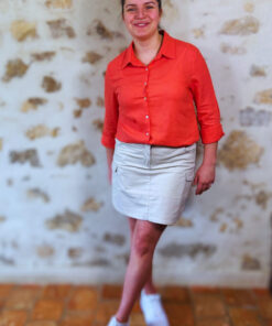 chemise en lin esprit de la mer