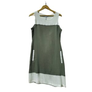 robe lin bicolore ramyou esprit de la mer