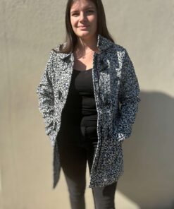 duffle coat harley spash noir esprit de la mer