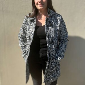 duffle coat harley spash noir esprit de la mer