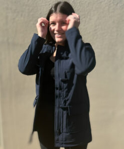 duffle coat harley spash noir esprit de la mer