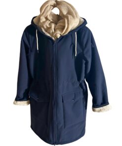 parka longue int mouton pépita esprit de la mer