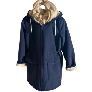 parka longue int mouton pépita esprit de la mer