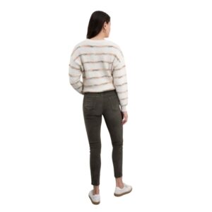 pantalon velours côtelé kaki sarah john