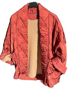 veste italienne en soie style kimono