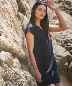 robe treal bastingage stripe brique