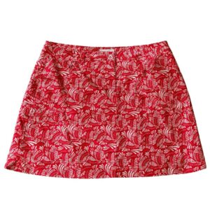 jupe short rouge plume jays esprit de la mer