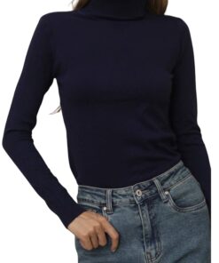 col roulé matières naturelles coton viscose sarah john