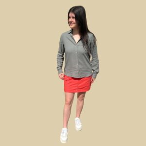 chemise femme en lin et viscose esprit de la mer