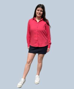 chemise femme en lin et viscose esprit de la mer