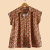 chemisier femme imprimé léopard tilyana – esprit de la mer