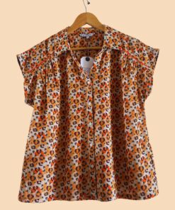 chemisier femme imprimé léopard tilyana – esprit de la mer