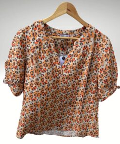 blouse évasée tiky esprit de la mer