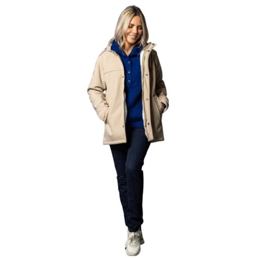 parka prado almond crème – esprit de la mer