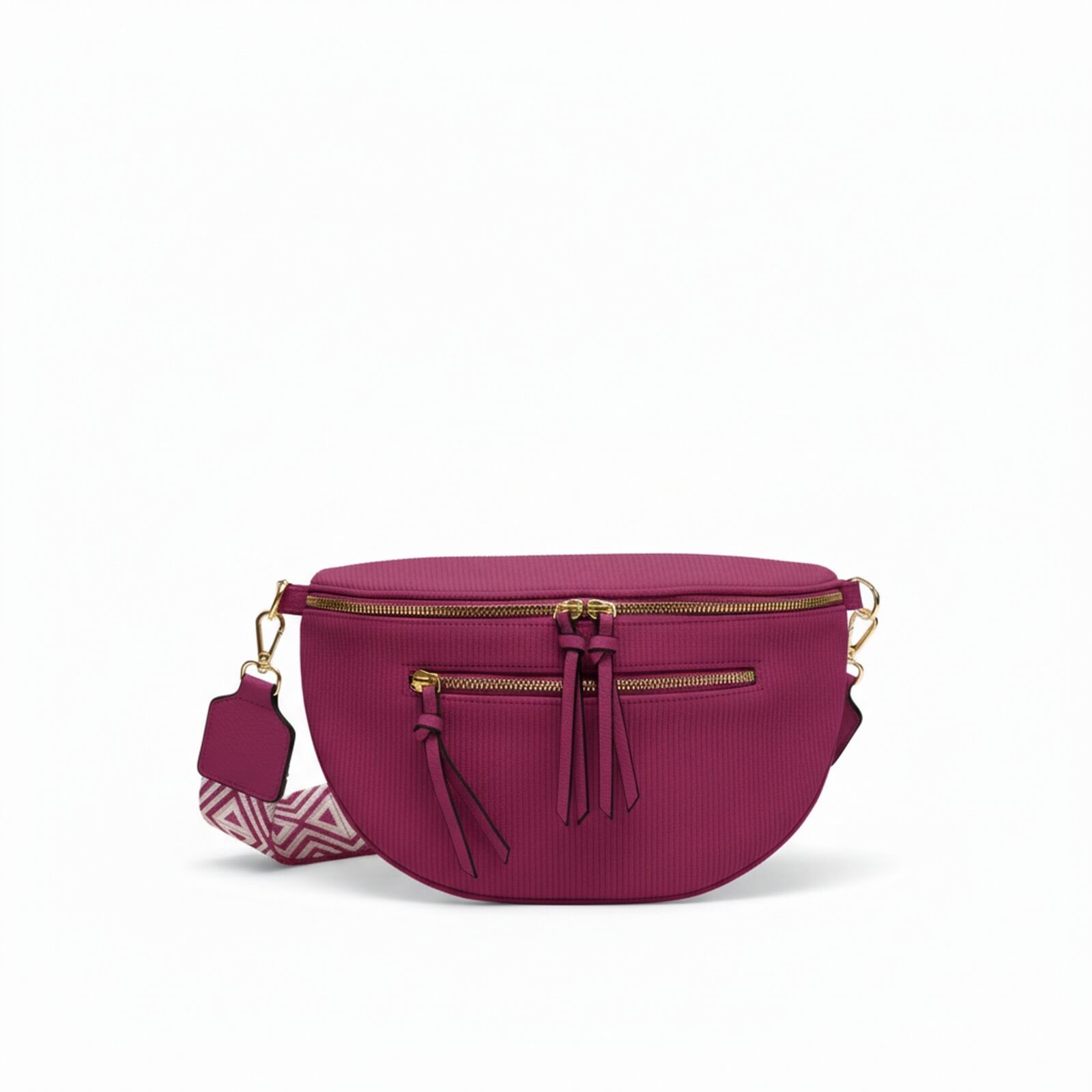 sac banane en velours côtelé – style bohème chic