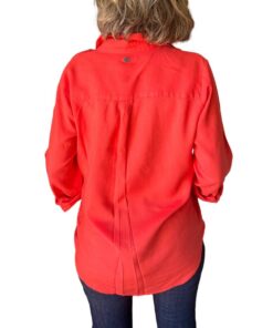 chemisier fluide lin carmen esprit de la mer