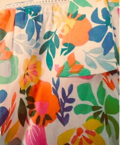 chemisier tonya esprit de la mer – voile de coton 100% imprimé floral