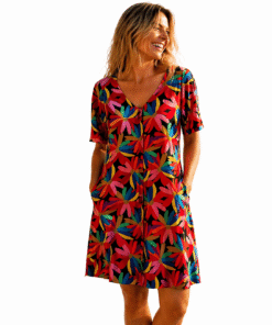 robe multicolore rica esprit de la mer