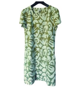 robe droit lin ramina esprit de la mer