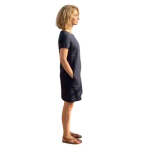 robe droit en lin ramina esprit de la mer
